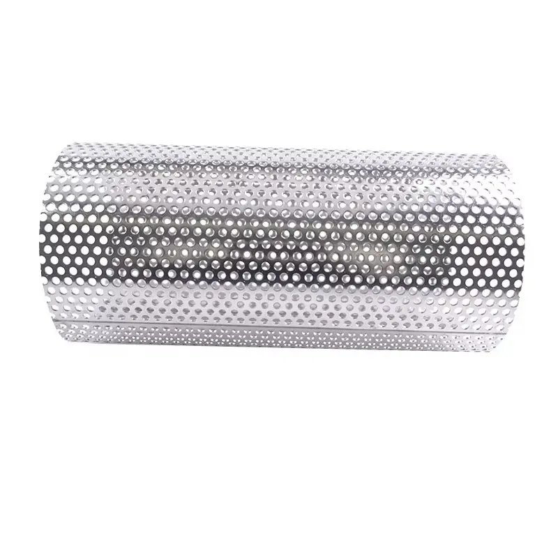 Perforated support tube
