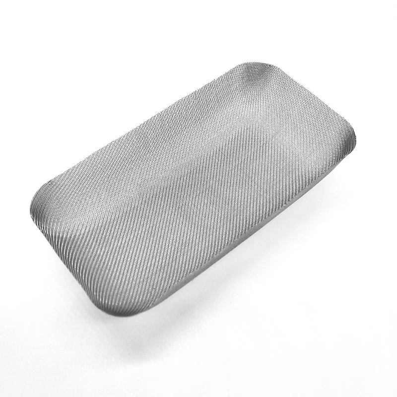 Deep-drawn mesh filter cups