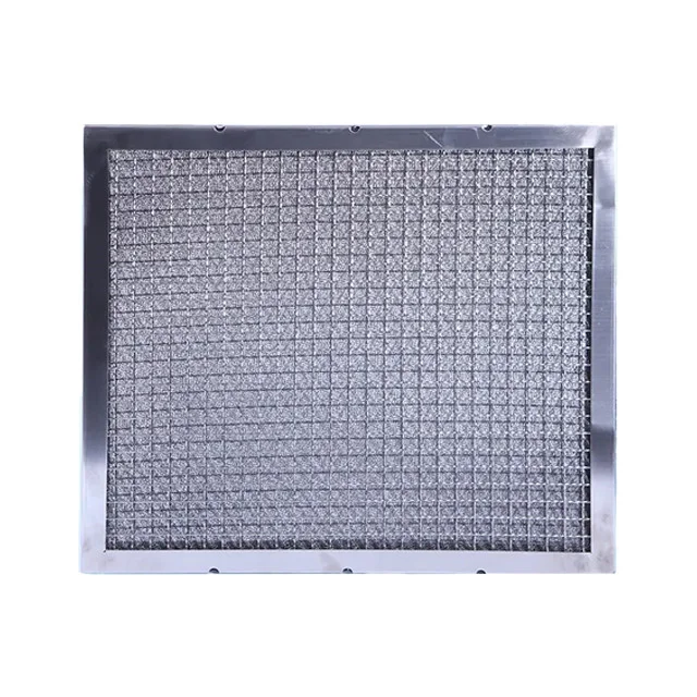 Framed wire mesh panels