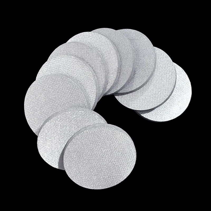 Sintered mesh filter discs