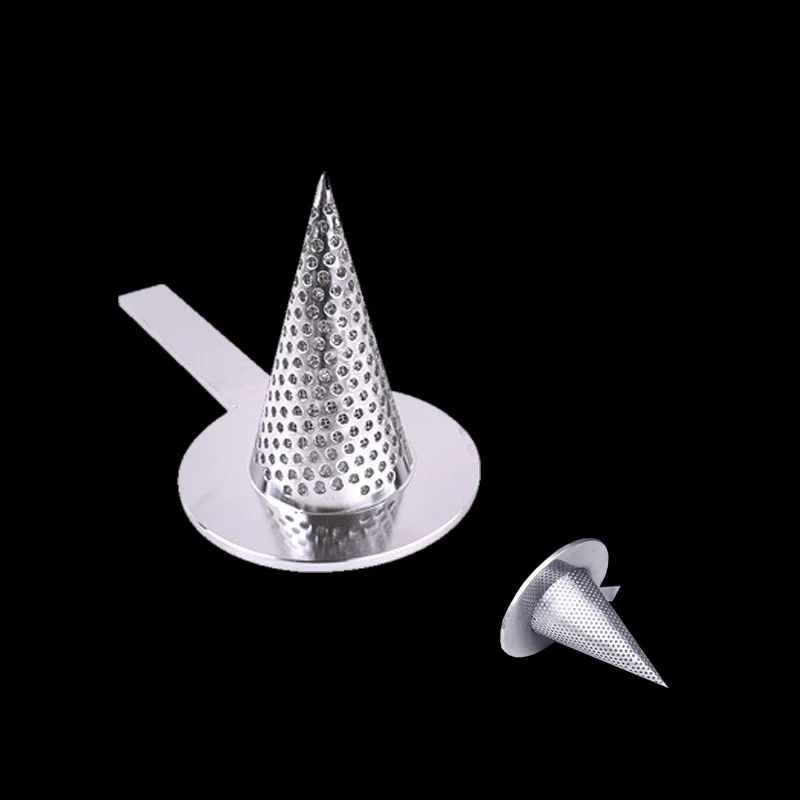 Temporary cone strainers