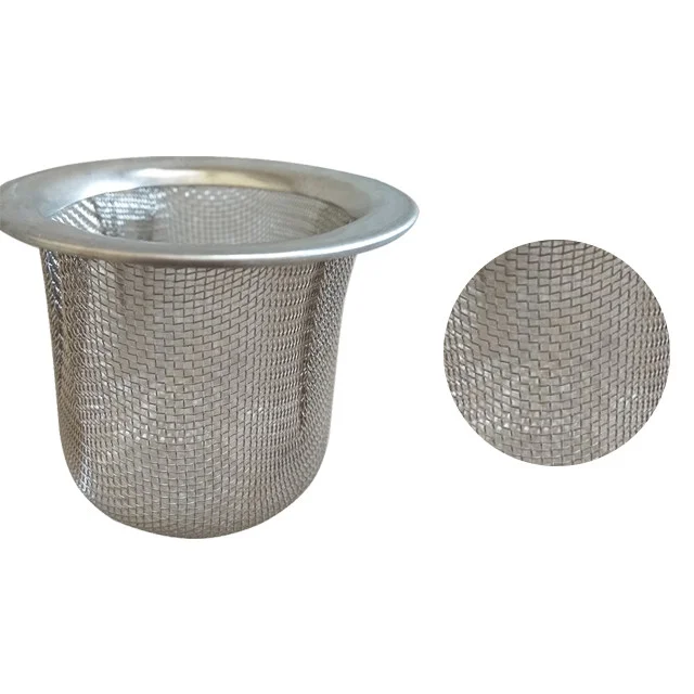 Flanged filter cups