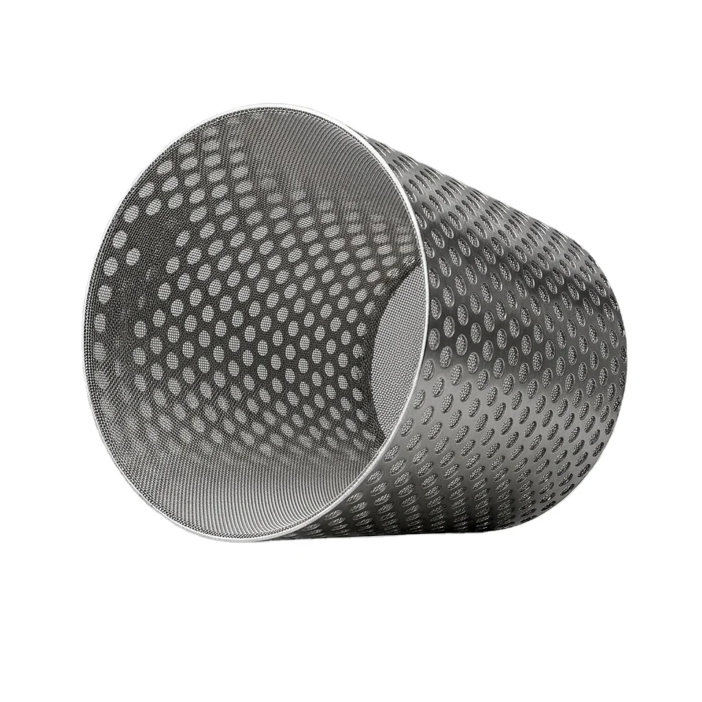 Perforated open area and structural support