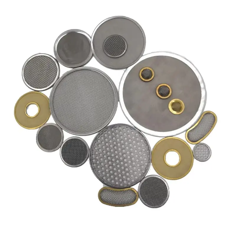Filter discs and cut screens